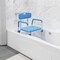 Flash Furniture HERCULES Bath & Shower Chair w/Height-Adjust Frame, Depth-Adjust Back, and 300 lbs. Capacity, Blue DC-HY3520L-BLU-GG - alternate 6